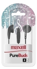 AURICULARES MAXELL BOTON NEGRO M668