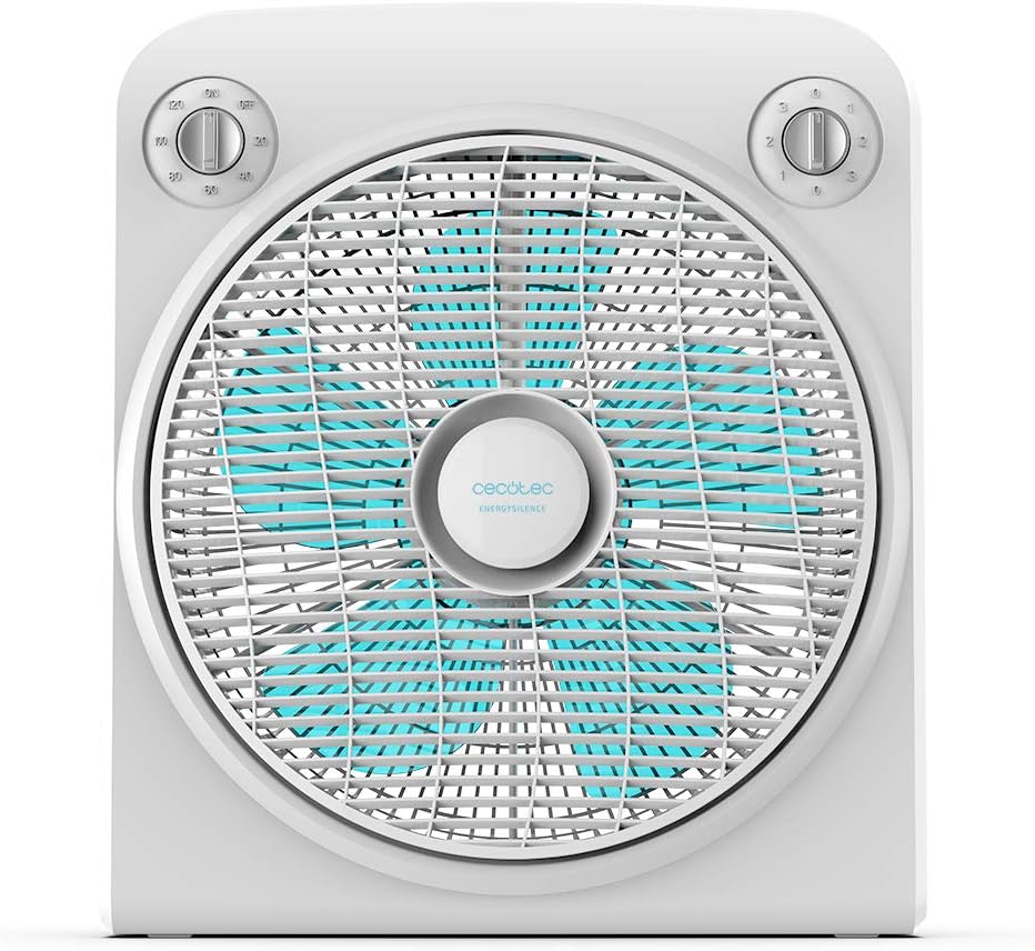 Ventilador de Suelo 50W Cecotec ForceSilence 6000 PowerBox White