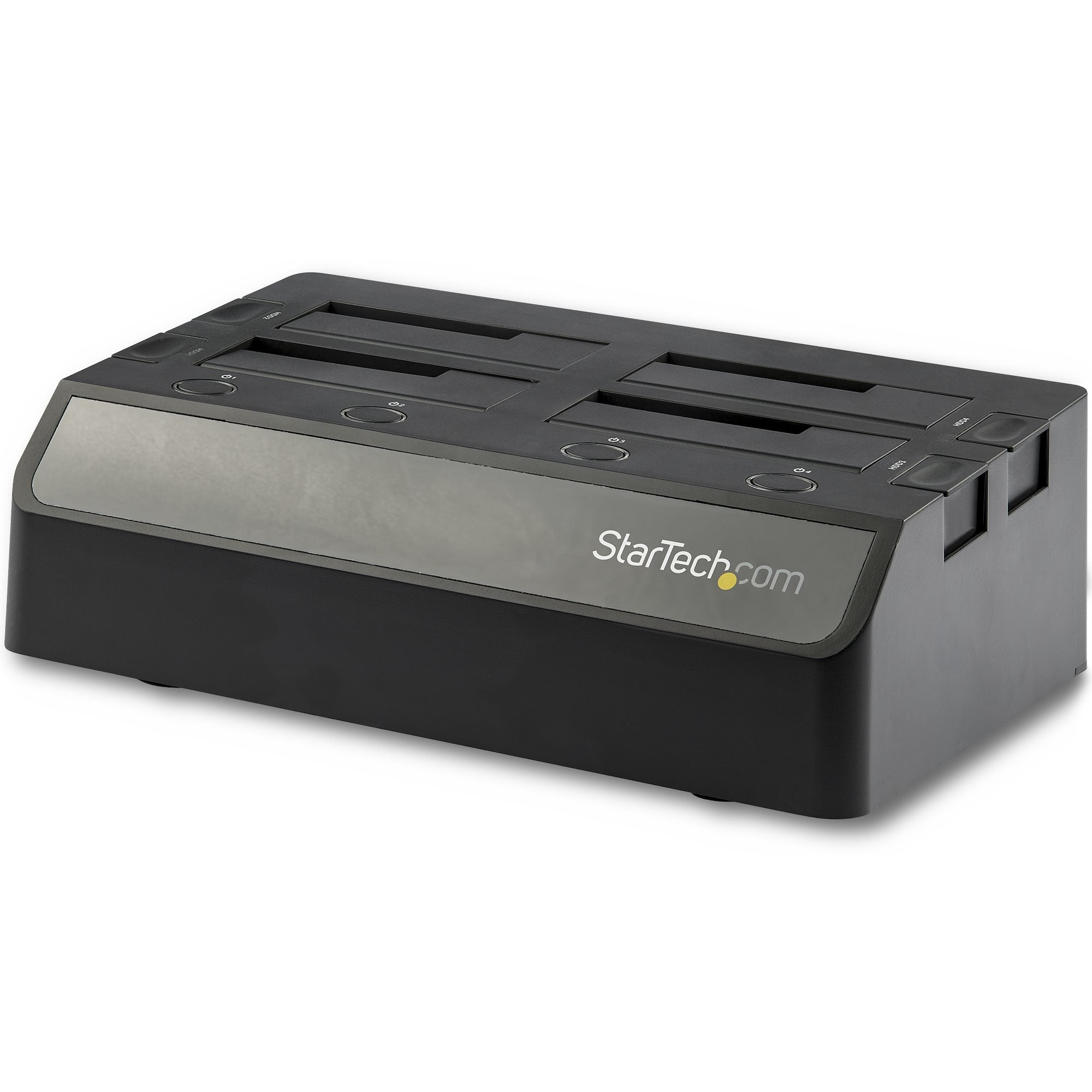 Base de Acoplamiento USB de 4 Bahías SATA - USB de 10gbps - Docking Station USB de Discos Duros o SSD SATA III de 2.5/3.5" - de Intercambio en Caliente - Carga Superior - Hot Swap