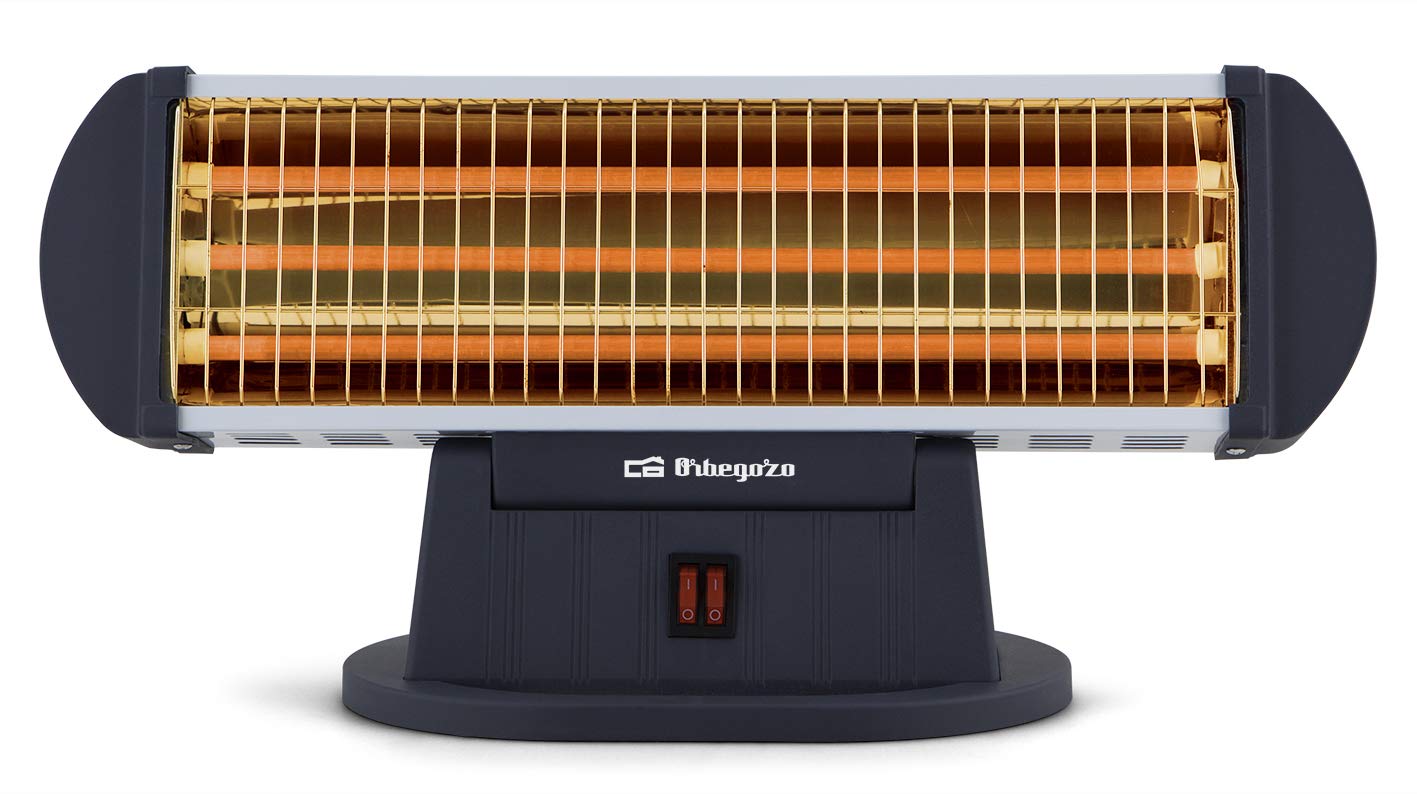 Radiador de Cuarzo 1200W Orbegozo BP 0204
