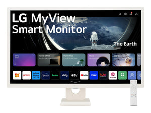 32SR50F-W pantalla para PC 80 cm (31.5") 1920 x 1080 Pixeles Full HD LED Blanco