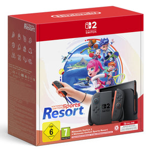 Switch 2 & Switch Sports Resort videoconsola portátil 20,1 cm (7.9") 256 GB Pantalla táctil Wifi Negro