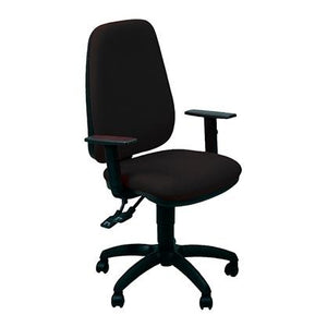 UNISIT SILLA ADMINISTRATIVA SINCRO TETE REPOSABRAZOS AJUSTABLES NEGRA