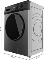 Lavadora Cecotec Bolero DressCode 8410 Inverter Steel A