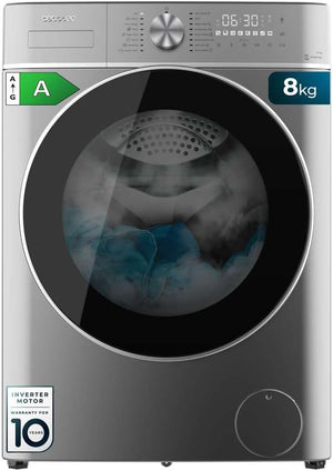 Lavadora Cecotec Bolero DressCode 8800 Inverter Steel A