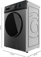 Lavadora Cecotec Bolero DressCode 9410 Inverter Steel A
