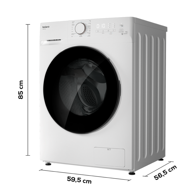 Lavadora Cecotec Bolero Dresscode 9400 Inverter