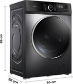 Lavadora Cecotec Bolero DressCode 9500 Inverter Steel A