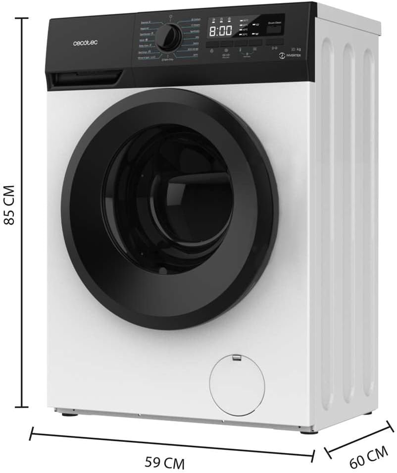 Lavadora Cecotec Bolero DressCode 10300 Inverter A