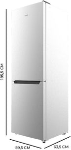 Frigorífico combi Cecotec Bolero CoolMarket 322 Inox E