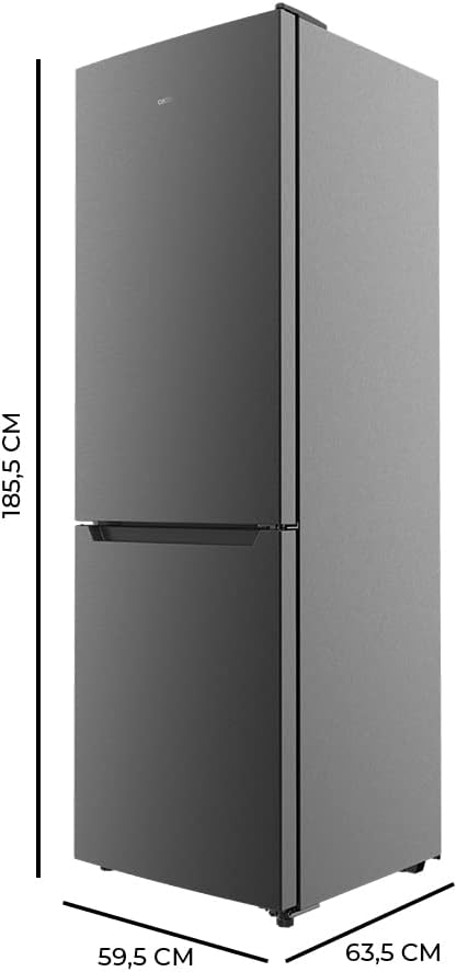 Frigorífico combi Cecotec Bolero CoolMarket 322 Dark E