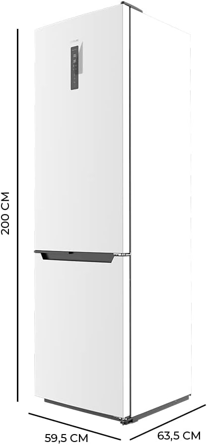 Frigorífico combi Cecotec Bolero CoolMarket 356 White D