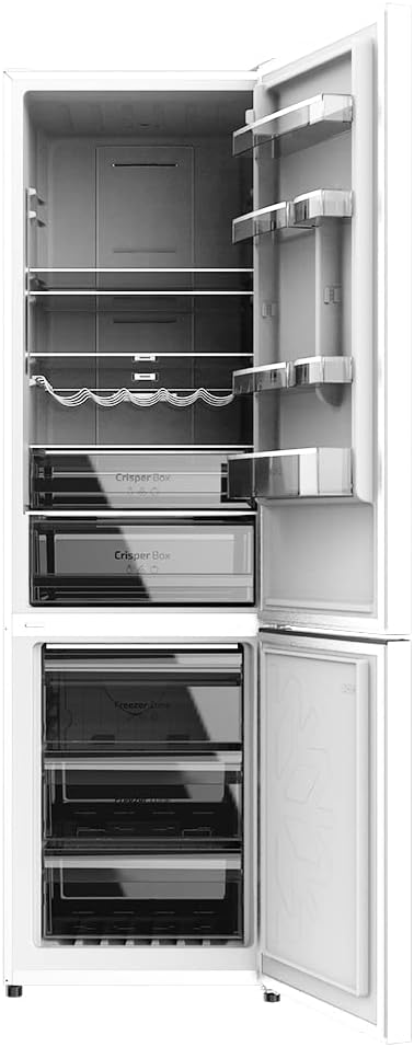 Frigorífico combi Cecotec Bolero CoolMarket 356 Inox D