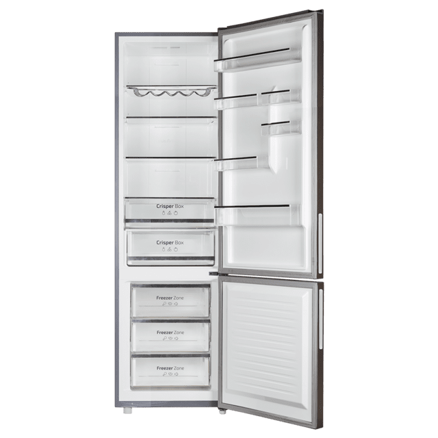 Frigorífico combi Cecotec Bolero CoolMarket Combi 356 Glass Grey D