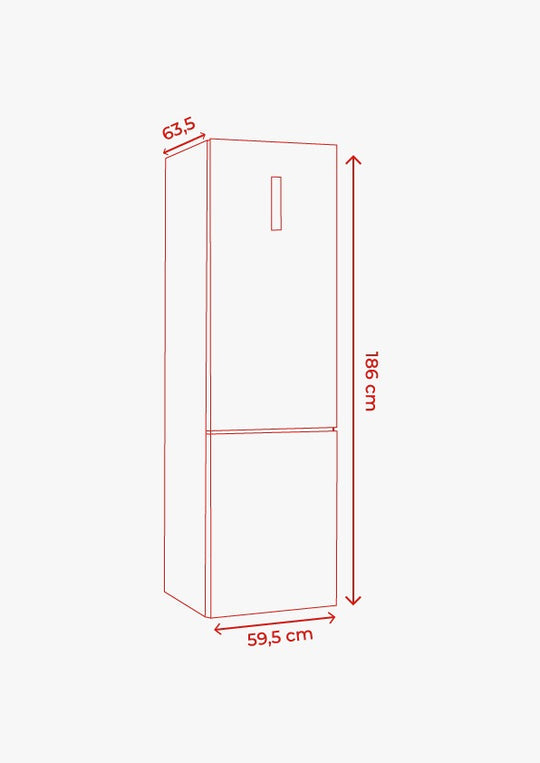 Frigorífico Combi EVVO F55X
