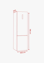 Frigorífico Combi EVVO F55B Glass