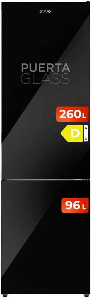 Frigorífico Combi EVVO F60B Glass