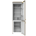Frigorífico combi retro Cecotec Bolero CoolMarket Combi Origin 300 Beige E