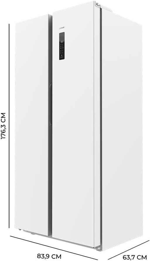 Frigorífico americano Cecotec Bolero CoolMarket SBS 430 White E