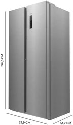 Frigorífico americano Cecotec Bolero CoolMarket SBS 430 Inox E