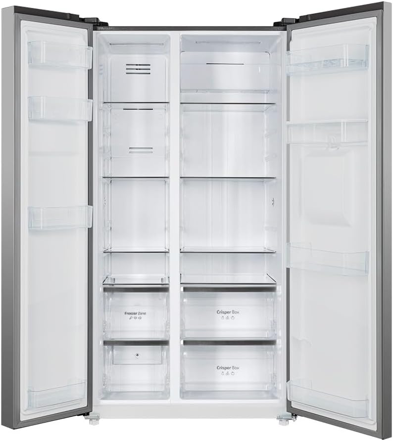 Frigorífico americano Cecotec Bolero CoolMarket SBS 559 Inox D