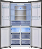 Frigorífico 4 puertas Cecotec Bolero CoolMarket 4D 490 Inox E