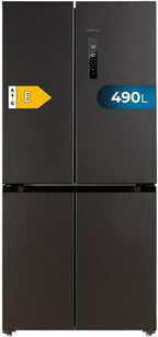 Frigorífico americano 4 puertas Cecotec Bolero CoolMarket 4D 490 Dark E