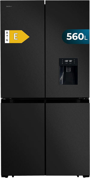 Frigorífico americano 4 puertas Cecotec Bolero CoolMarket 4D 564 Dark E