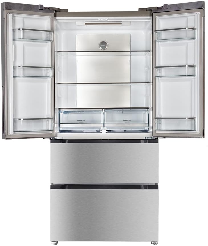 Frigorífico americano 4 puertas Cecotec Bolero CoolMarket FD 510 Inox E