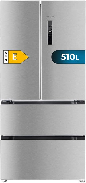 Frigorífico americano 4 puertas Cecotec Bolero CoolMarket FD 510 Inox E