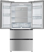 Frigorífico americano 4 puertas Cecotec Bolero CoolMarket FD 510 WD Inox E