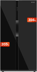 Frigorífico Americano EVVO F90B Glass
