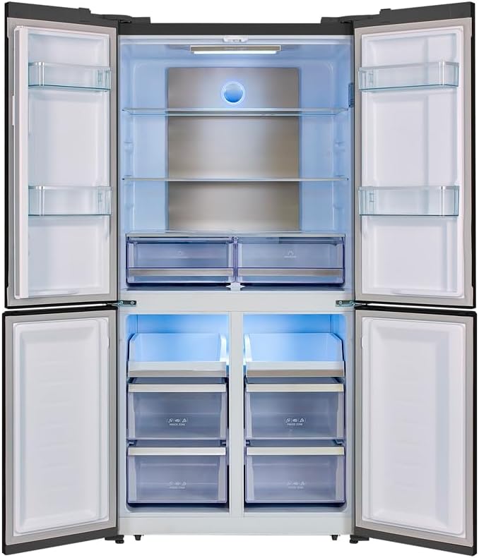 Frigorífico 4 puertas EVVO F100X
