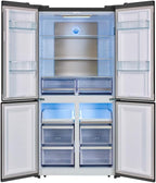 Frigorífico 4 puertas EVVO F100X