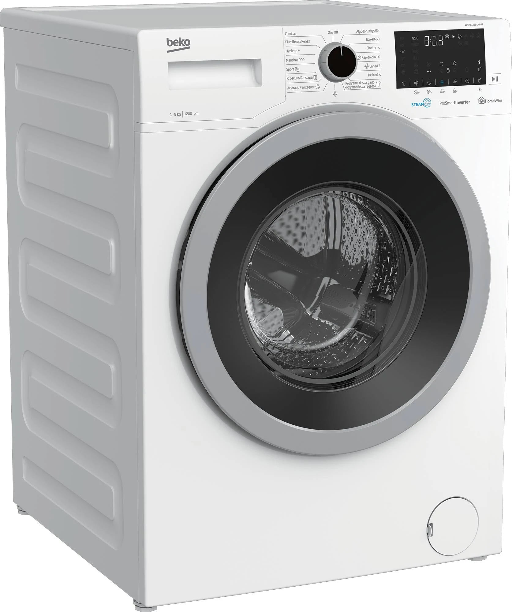 LAVADORA BEKO WMY81283LMB4R 8KG C 1200RPM