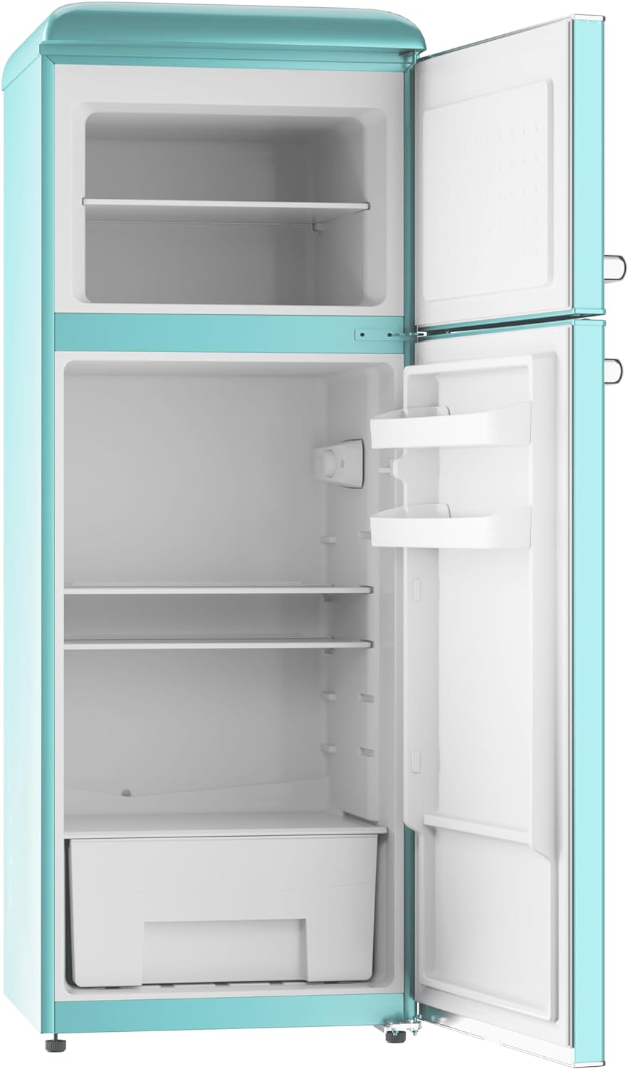 Frigorífico 2 puertas Evvo F45BL Retro Azúl Pastel