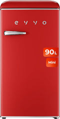 Frigorífico Mini Evvo F25R Retro Rojo