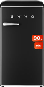 Frigorífico Mini Evvo F25BK Retro Negro