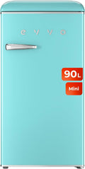Frigorífico Mini Evvo F25BL Retro Azúl Pastel