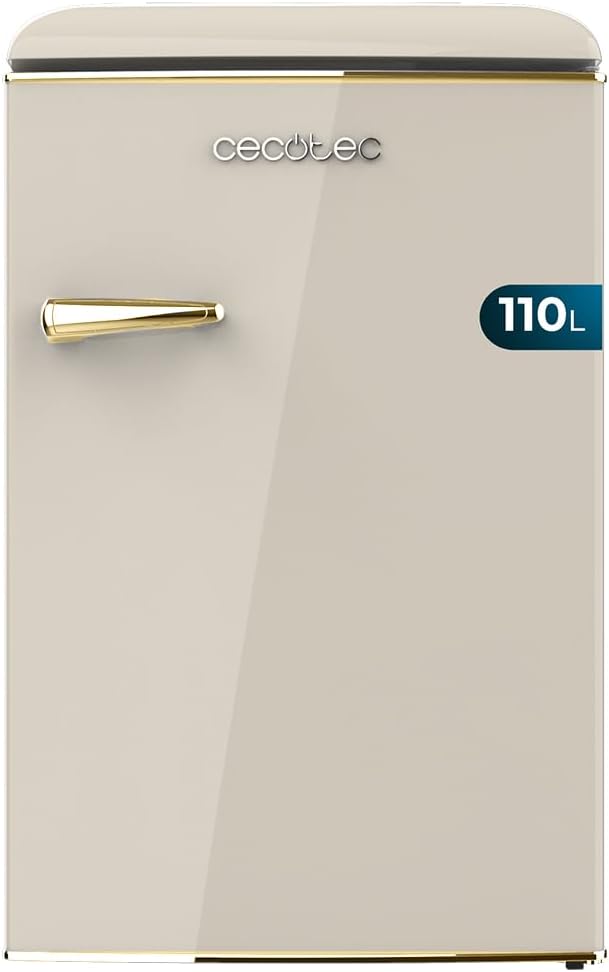 Mini frigorífico retro  Cecotec Bolero CoolMarket TT Origin 110 Beige E