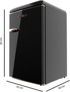 Mini frigorífico retro Cecotec Bolero CoolMarket TT Origin 110 Black E