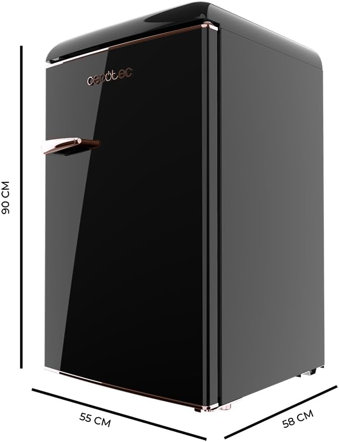 Mini frigorífico retro Cecotec Bolero CoolMarket TT Origin 110 Black E