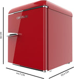 Mini frigorífico retro Cecotec Bolero CoolMarket TT Origin 45 Red E