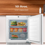 Mini congelador integrable Cecotec Bolero Coolmarket TF BI 101 White E