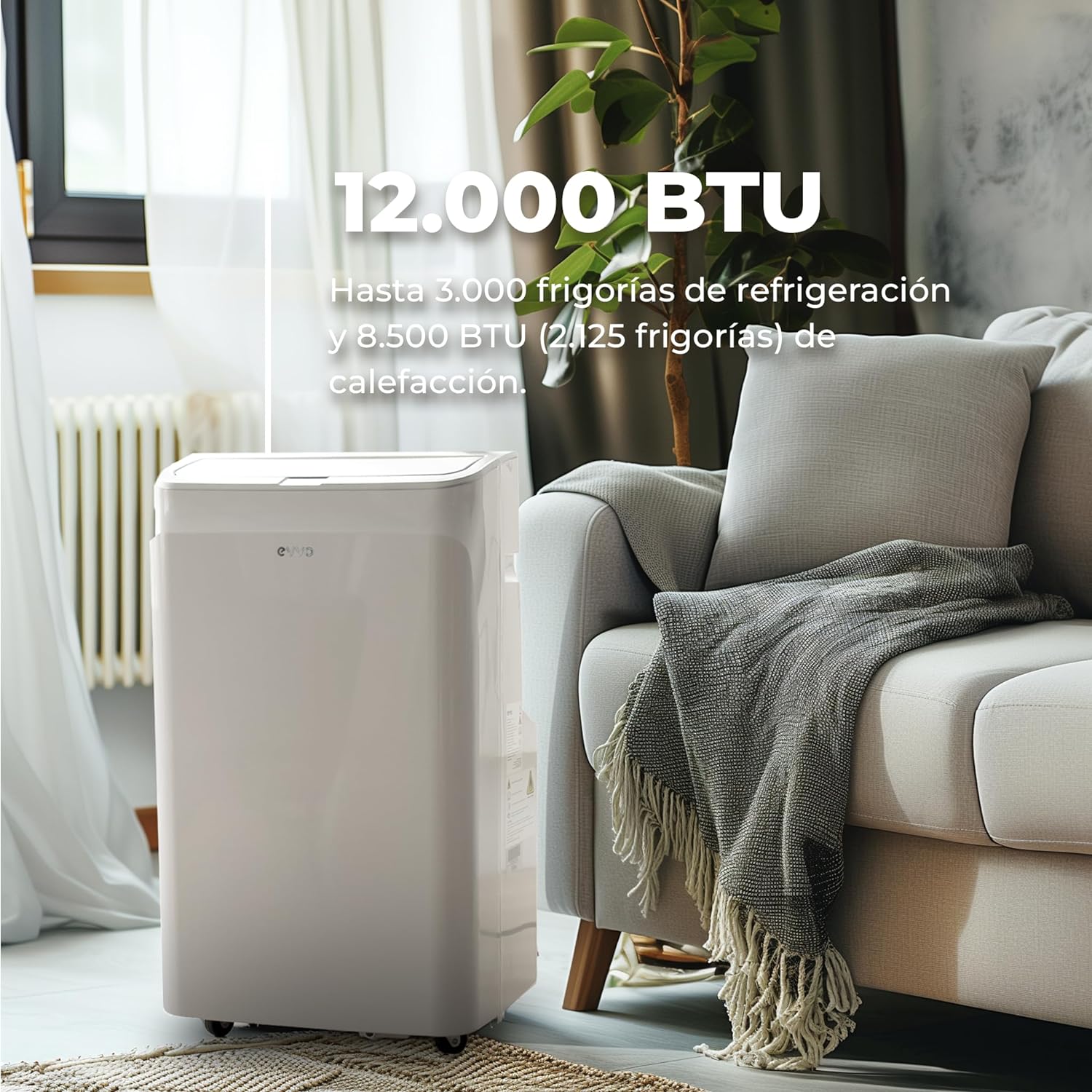 Aire Acondicionado Portatil CLIMA P12 Frio y Calor