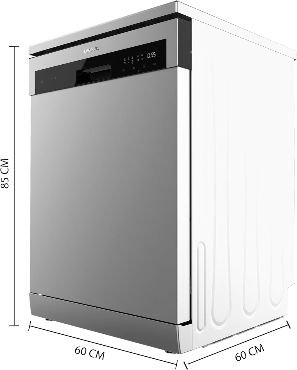 Lavavajillas Cecotec Bolero Aguazero 6200 Inox D
