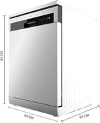 Lavavajillas Cecotec Bolero Aguazero 6500 Inox C