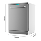 Lavavajillas Cecotec Bolero Aguazero 6800 stainless steel