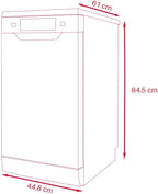 LAVAVAJILLAS EVVO D3 Slim (45 cm)