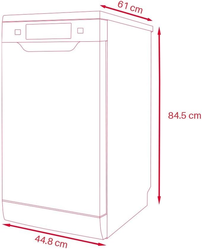 Lavavajillas Evvo D3x Slim (45 Cm)